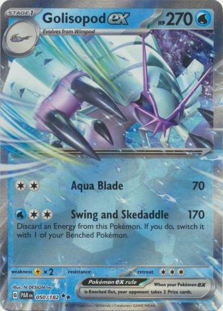 Scarlet & Violet Paradox Rift : 050/182 - Golisopod ex - Ultra Rare