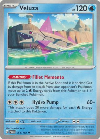 Scarlet & Violet Paradox Rift : 054/182 - Veluza - Uncommon