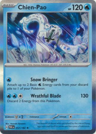 Scarlet & Violet Paradox Rift : 057/182 - Chien-Pao - Holo Rare