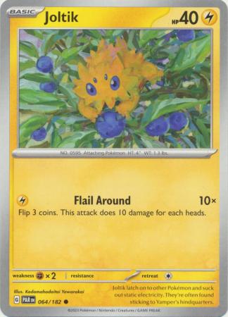 Scarlet & Violet Paradox Rift : 064/182 - Joltik - Common