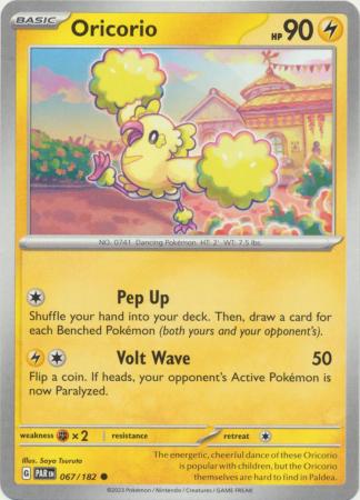 Scarlet & Violet Paradox Rift : 067/182 - Oricorio - Common