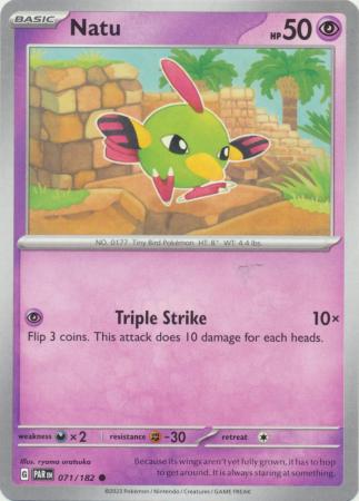 Scarlet & Violet Paradox Rift : 071/182 - Natu - Common
