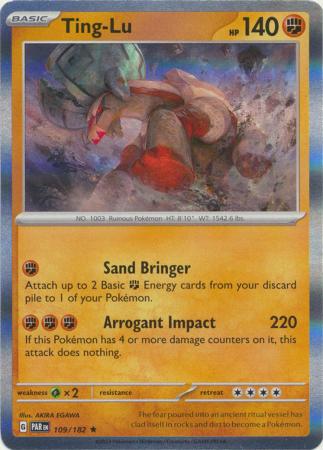 Scarlet & Violet Paradox Rift : 109/182 - Ting-Lu - Holo Rare