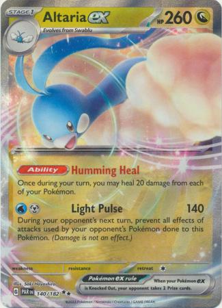 Scarlet & Violet Paradox Rift : 140/182 - Altaria ex - Ultra Rare