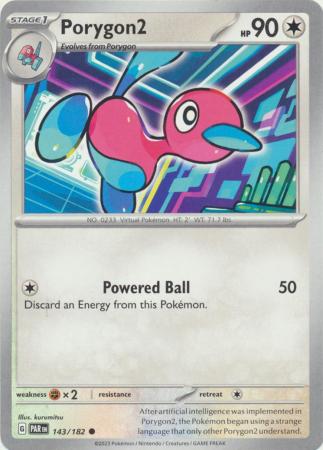 Scarlet & Violet Paradox Rift : 143/182 - Porygon2 - Common