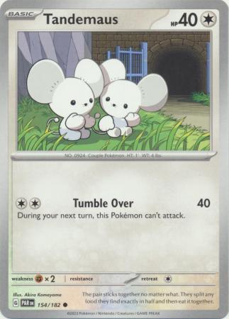 Scarlet & Violet Paradox Rift : 154/182 - Tandemaus - Common