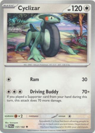 Scarlet & Violet Paradox Rift : 157/182 - Cyclizar - Uncommon