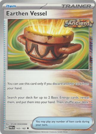Scarlet & Violet Paradox Rift : 163/182 - Earthen Vessel - Uncommon