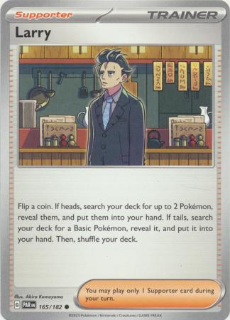 Scarlet & Violet Paradox Rift : 165/182 - Larry - Common