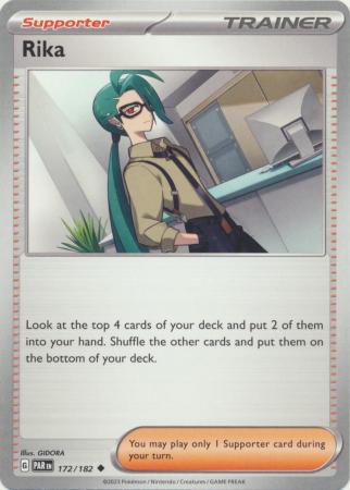 Scarlet & Violet Paradox Rift : 172/182 - Rika - Uncommon