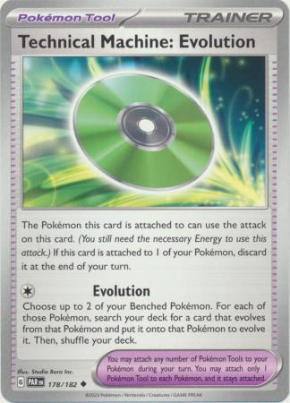 Scarlet & Violet Paradox Rift : 178/182 - Technical Machine: Evolution - Uncommon