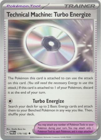 Scarlet & Violet Paradox Rift : 179/182 - Technical Machine: Turbo Energize - Uncommon