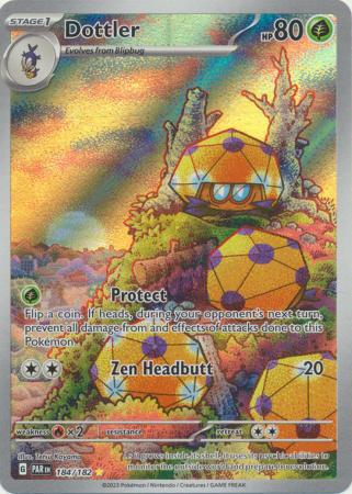 Scarlet & Violet Paradox Rift : 184/182 - Dottler - Illustration Rare