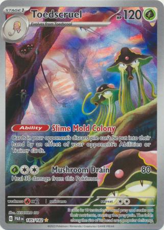 Scarlet & Violet Paradox Rift : 185/182 - Toedscruel - Illustration Rare