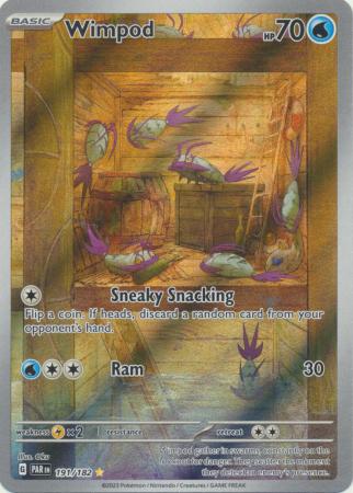 Scarlet & Violet Paradox Rift : 191/182 - Palkia - Wimpod - Illustration Rare