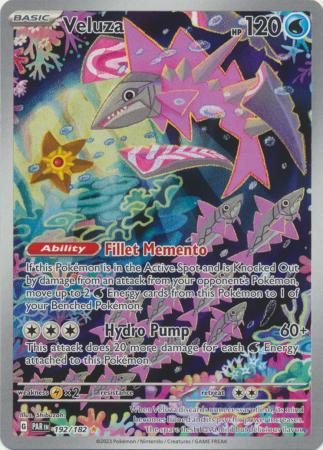 Scarlet & Violet Paradox Rift : 192/182 - Veluza - Illustration Rare