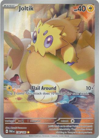 Scarlet & Violet Paradox Rift : 196/182 - Joltik - Illustration Rare