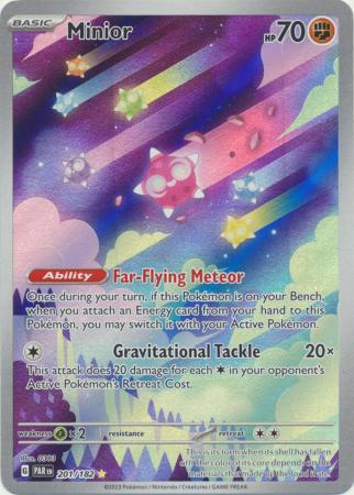 Scarlet & Violet Paradox Rift : 201/182  - Minior - Illustration Rare