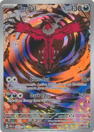Scarlet & Violet Paradox Rift : 205/182 - Yveltal - Illustration Rare