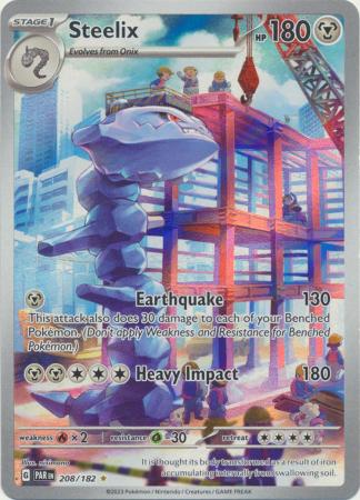 Scarlet & Violet Paradox Rift : 208/182 - Steelix - Illustration Rare