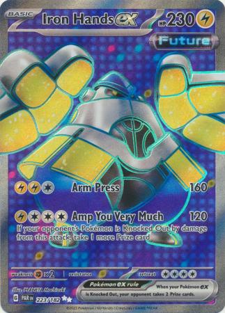 Scarlet & Violet Paradox Rift : 223/182 - Iron Hands ex - Full Art Secret Rare