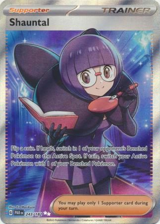Scarlet & Violet Paradox Rift : 243/182 - Shauntal - Full Art Secret Rare