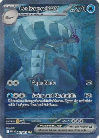 Scarlet & Violet Paradox Rift : 246/182 - Golisopod ex - Special Illustration Rare