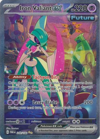 Scarlet & Violet Paradox Rift : 249/182 - Iron Valiant ex - Special Illustration Rare