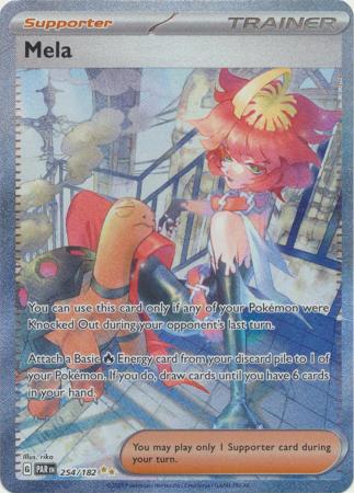 Scarlet & Violet Paradox Rift : 254/182 - Mela - Special Illustration Rare