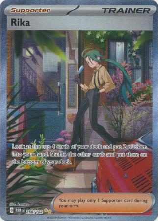 Scarlet & Violet Paradox Rift : 258/182 - Rika - Special Illustration Rare