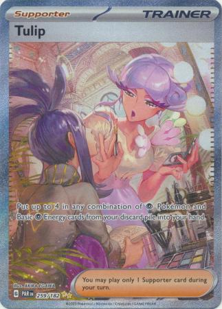 Scarlet & Violet Paradox Rift : 259/182 - Tulip - Special Illustration Rare