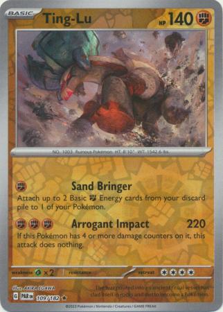 Scarlet & Violet Paradox Rift : 109/182 - Ting-Lu - Holo Rare Reverse Holo