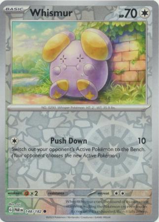 Scarlet & Violet Paradox Rift : 148/182 - Whismur - Common Reverse Holo
