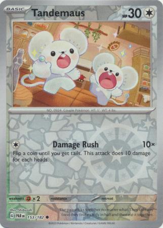 Scarlet & Violet Paradox Rift : 153/182 - Tandemaus - Common Reverse Holo