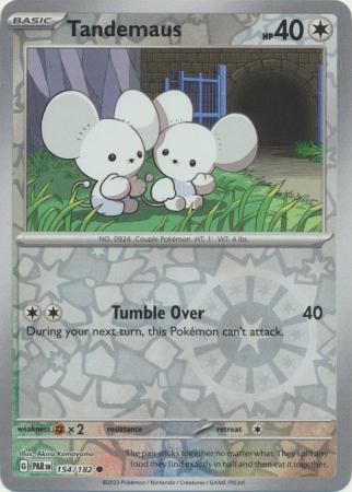 Scarlet & Violet Paradox Rift : 154/182 - Tandemaus - Common Reverse Holo