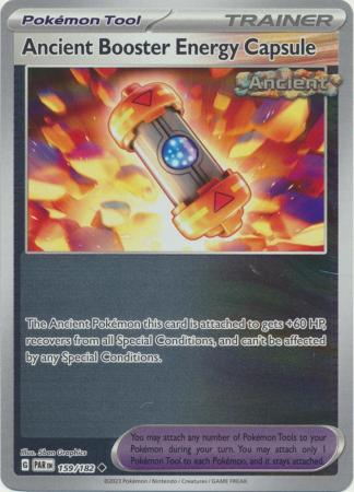Scarlet & Violet Paradox Rift : 159/182 - Ancient Booster Energy Capsule - Uncommon Reverse Holo
