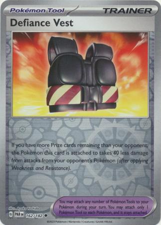 Scarlet & Violet Paradox Rift : 162/182 - Defiance Vest - Uncommon Reverse Holo