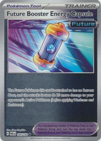 Scarlet & Violet Paradox Rift : 164/182 - Future Booster Energy Capsule - Uncommon Reverse Holo