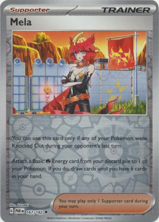Scarlet & Violet Paradox Rift : 167/182 - Mela - Uncommon Reverse Holo