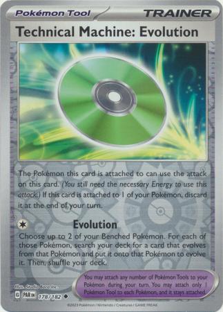 Scarlet & Violet Paradox Rift : 178/182 - Technical Machine: Evolution - Uncommon Reverse Holo