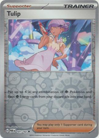 Scarlet & Violet Paradox Rift : 181/182 - Tulip - Uncommon Reverse Holo