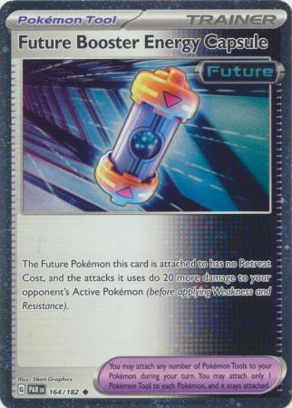 Scarlet & Violet Paradox Rift : 164/182 - Future Booster Energy Capsule - Holo Promo