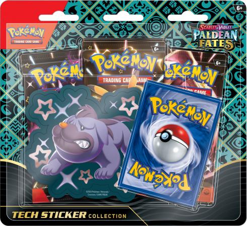 Scarlet & Violet : Paldean Fates : Tech Sticker Collection with Maschiff Promo (Pokemon)