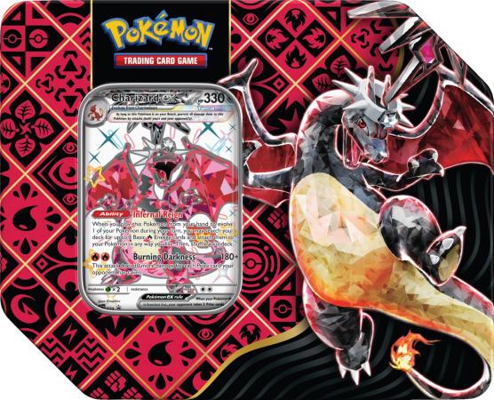Scarlet & Violet : Paldean Fates : Charizard ex Tin (Pokemon)