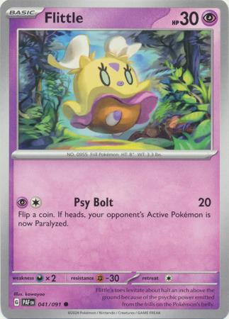 Scarlet & Violet: Paldean Fates : 041/091 - Flittle - Common Reverse Holo