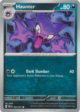 Scarlet & Violet: Paldean Fates : 056/091 - Haunter - Common