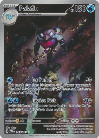 Scarlet & Violet: Paldean Fates : 225/091 - Palafin - Illustration Rare
