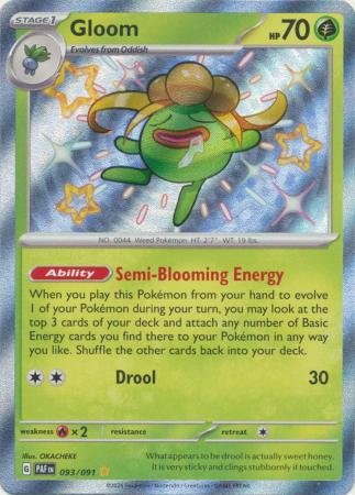Scarlet & Violet: Paldean Fates : 093/091 - Gloom - Shiny Rare