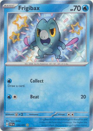 Scarlet & Violet: Paldean Fates : 128/091 - Frigibax - Shiny Rare