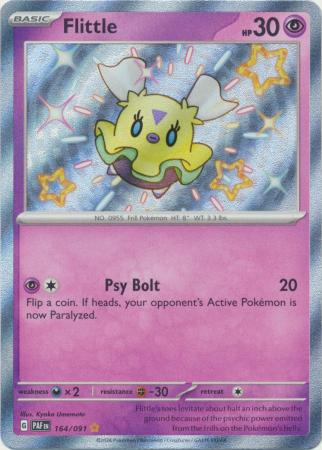 Scarlet & Violet: Paldean Fates : 164/091 - Flittle - Shiny Rare
